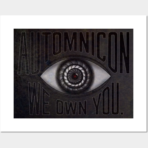 Automnicon New Logo (texturised) Wall Art by Battle Bird Productions